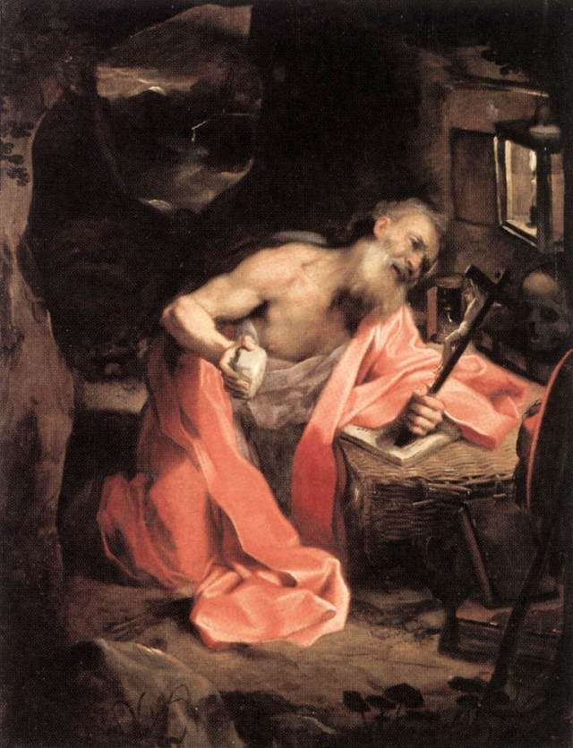 Prayer and Penance - St. Jerome Mortifying the Flesh