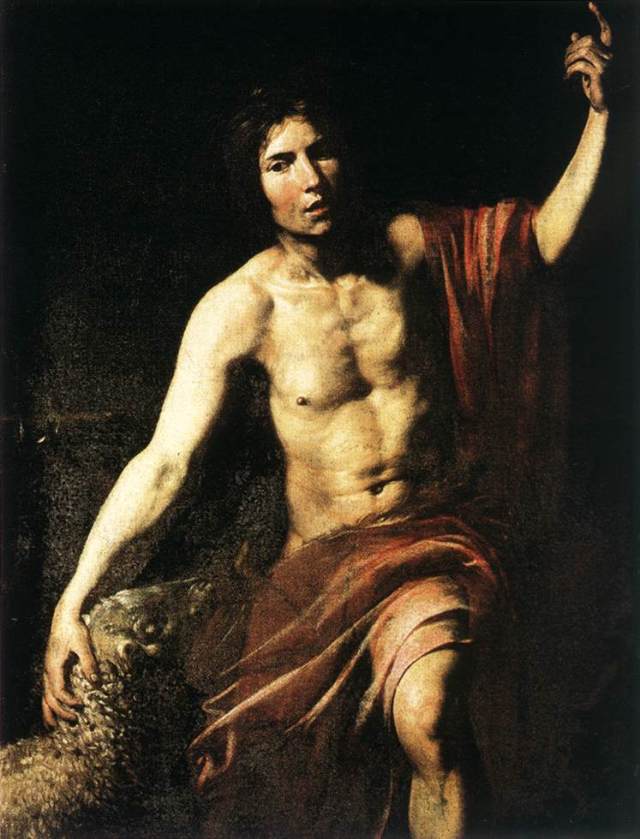 St. John the Baptist by Valentin de Boulogne - WGA